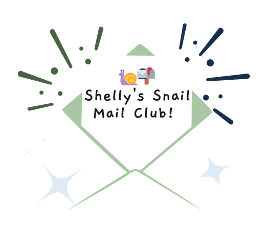 Shelly's Snail Mail Club postcards